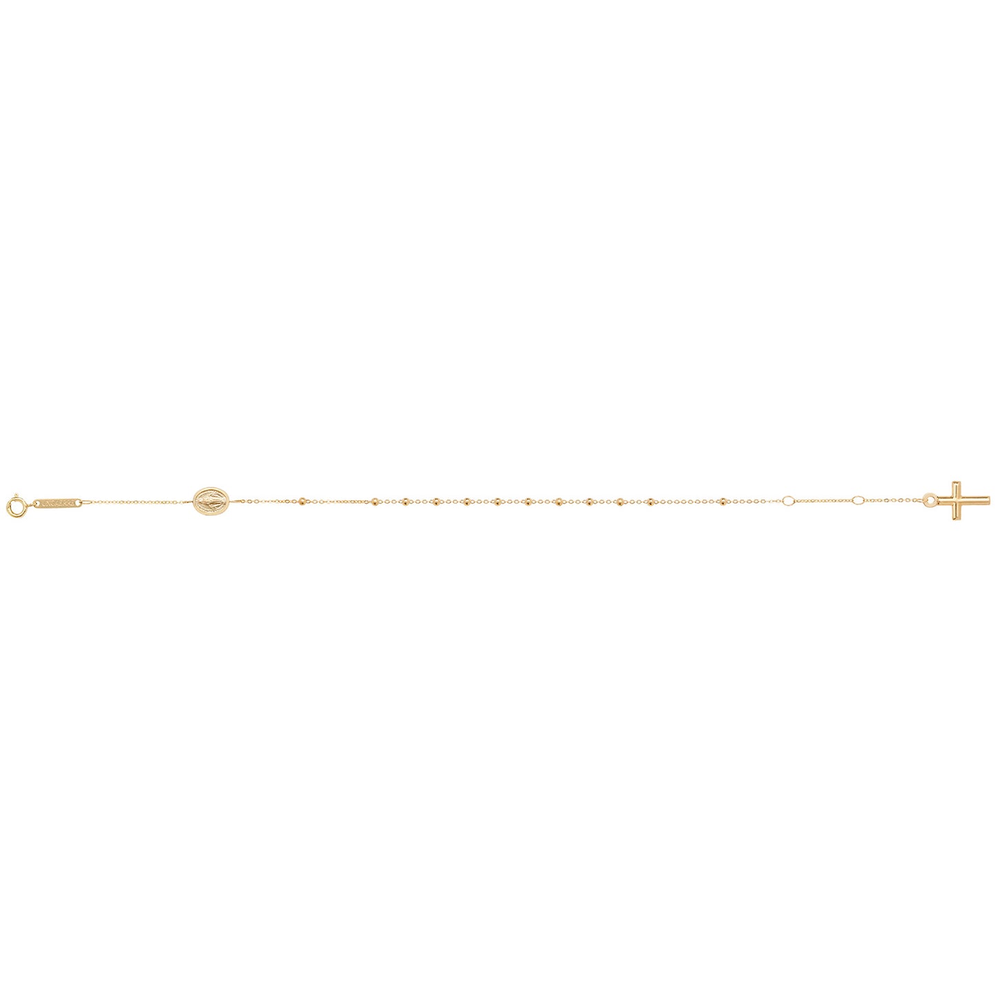 Rosary Bracelet in 9ct Yellow Gold