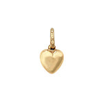 9ct yellow gold mini heart pendant