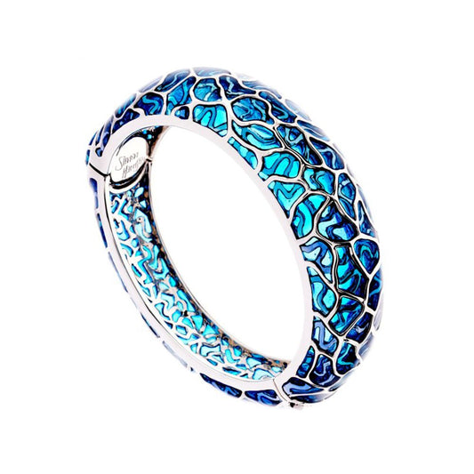 Stainless Steel Enamel Leto Bangle