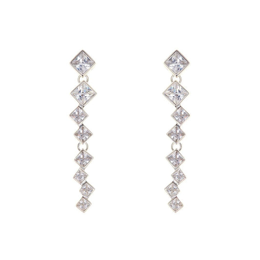 Icicle Drop Stud Earrings