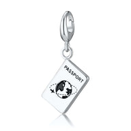 Silver Passport Charm