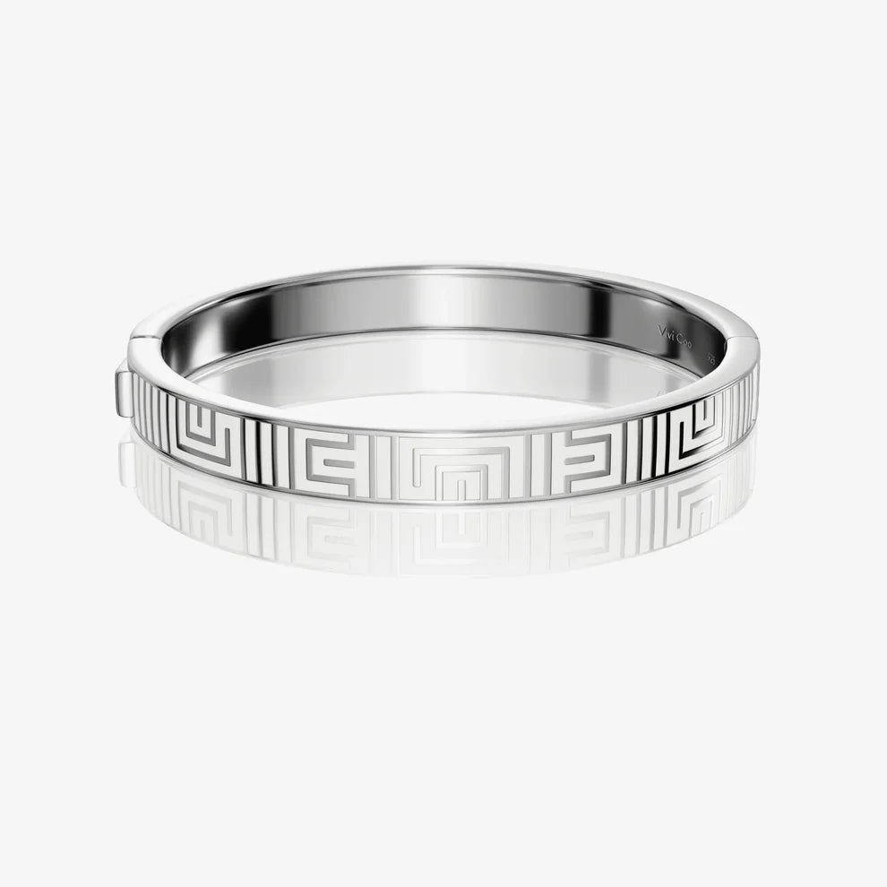 Sterling Silver Bangel from Vivi Coo The Tapuat Bracelet